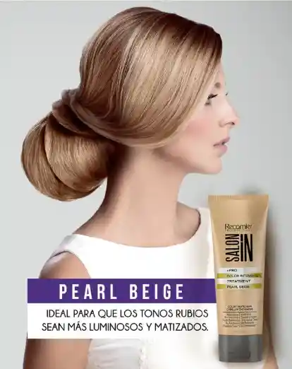 Tratamiento Color Intensifier Pearl Beige Salon In 250ml – Luminosidad Y Tono Sofisticado