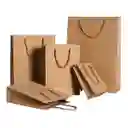 Bolsa De Papel Kraft #4 De 19*24*5cm