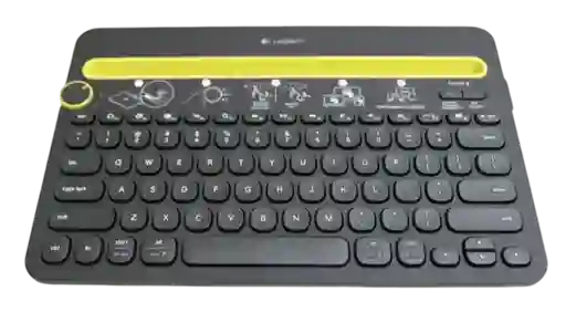 Teclado Logitech Mk 480 Color Negro