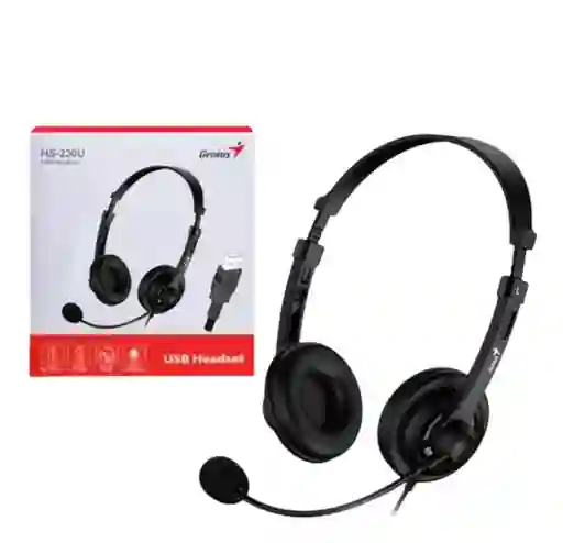 Diadema Genius Hs-230u Para Call Center