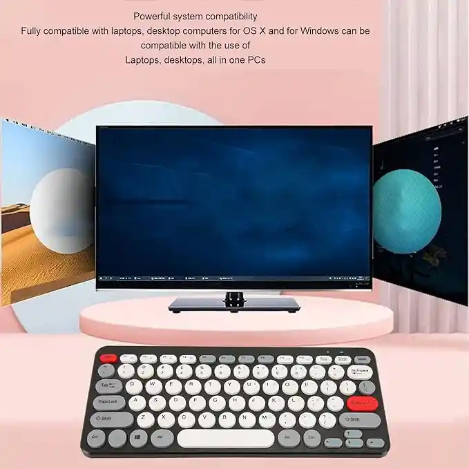 Combo Teclado Y Mouse Inalámbrico 2.4ghz Usb