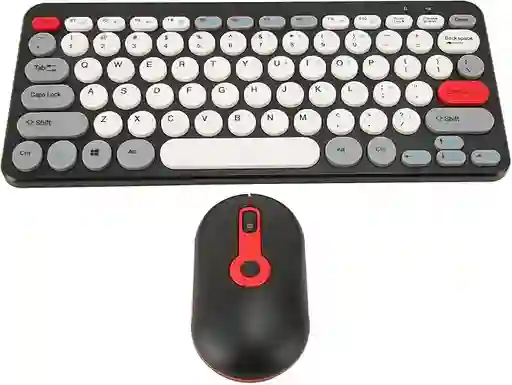 Combo Teclado Y Mouse Inalámbrico 2.4ghz Usb