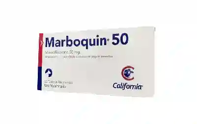 Marboquin 50 Mg Fco X 10 Tab