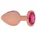 Plug Anal Talla M Dark Pink Rose