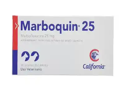 Marboquin 25 Mg Caja X 30 Tab