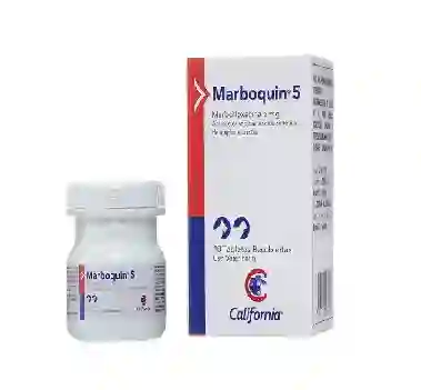 Marboquin 5 Mg Gatos Fco X 10 Tab