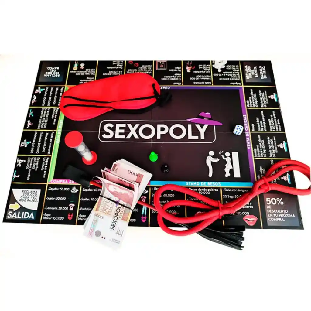 Juego Sexopoly (juego De Mesa)