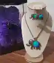 Juego Elefante Azul Turquesa