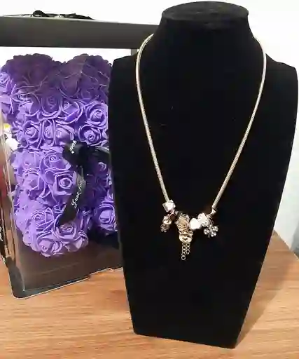 Collar Pandora Acero Blanco