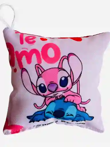 Cojin Pequeño Stich Amor