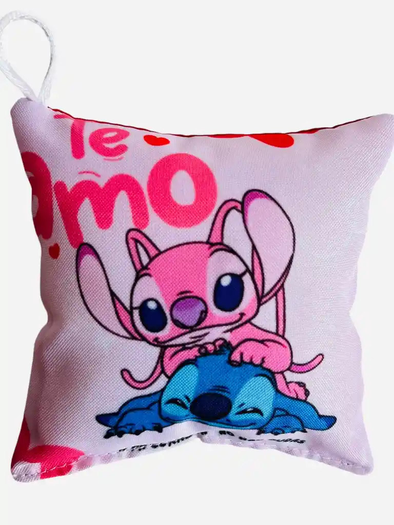 Cojin Pequeño Stich Amor