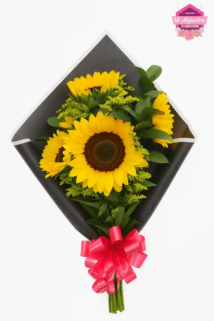 Bouquet De Girasoles Radiantes