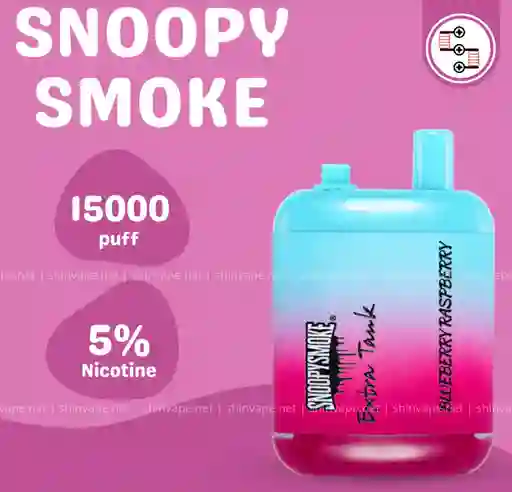 Vape Snoopysmoke 15000 Puffs Red Juice