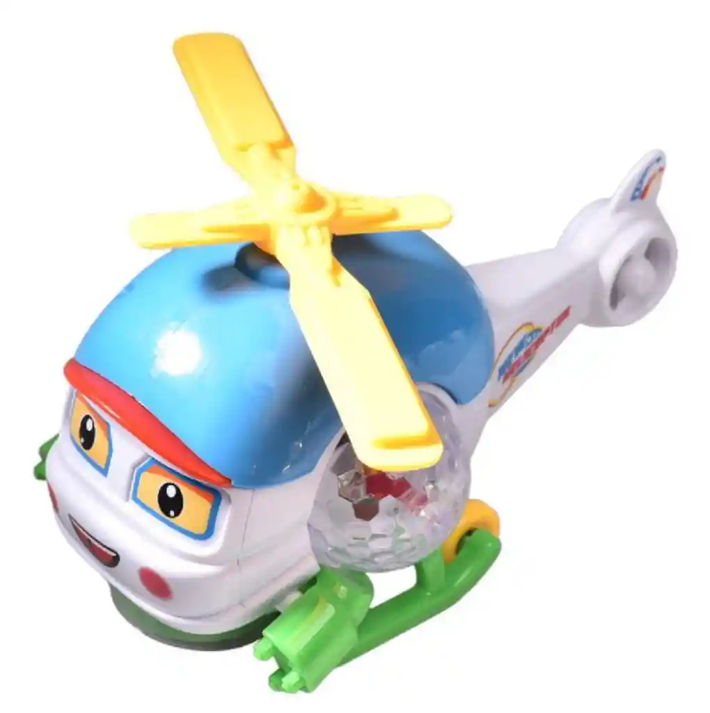 Helicoptero Luz Movimiento Y Sonido Infantil Para Bebe