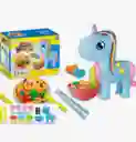 Juego De Plastilina Moldeable Figura De Unicornio Y Accesorios