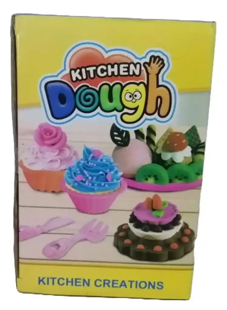 Juego De Plastilina Moldeable Figuras Postres Y Accesorios