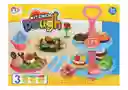 Juego De Plastilina Moldeable Figuras Postres Y Accesorios