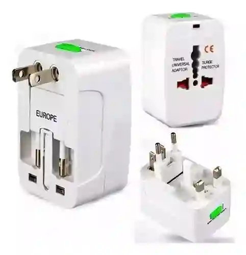 Adaptador Convertidor Enchufe Universal Internacional Europa