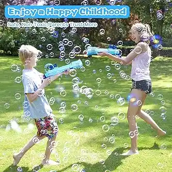 Maquina Lanzador Fold De Burbujas Para Niños