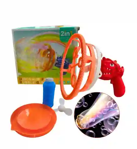 Soplador De Burbujas De Dinosaurio Sopla Burbujas Grande