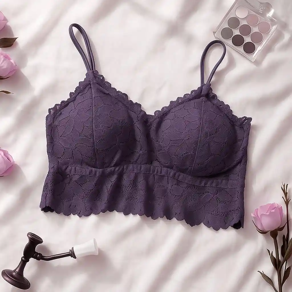 Bralette Encaje Floral