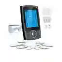Electroestimulador Recargable Tens Ems 24 Modos 8 Pads Negro