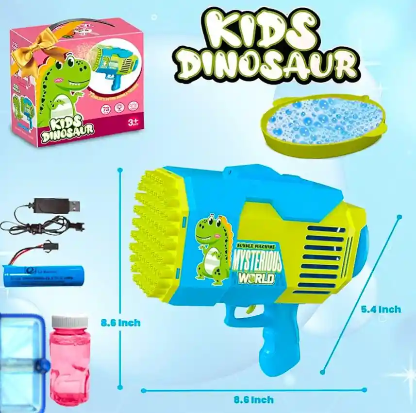 Burbujas Cañón 73 Agujeros Dinosaurio