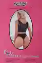 Malla Conjunto 2 Piezas Con Brillo Bordo