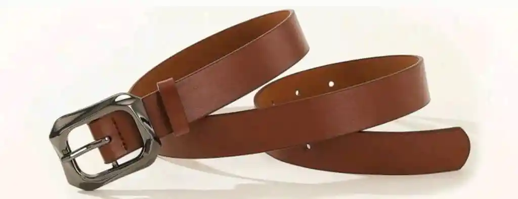 Cinturón Hebilla Metálica