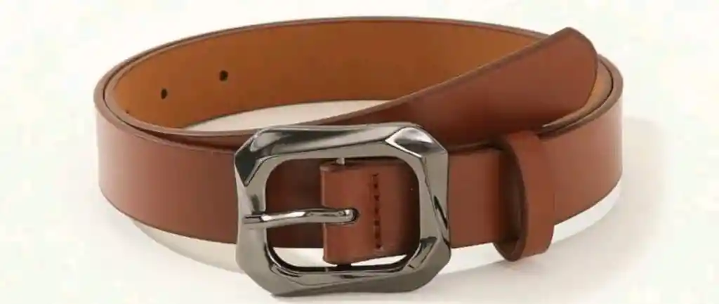 Cinturón Hebilla Metálica