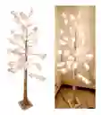 Arbol Luces Luz Led Plumas Navidad Chamizo Flores