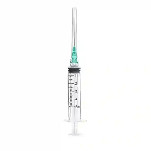 Jeringa Desechable 5ml 21gx 1 1/2" X Caja