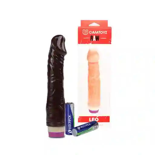 Vibrador Realista Leo Cafe