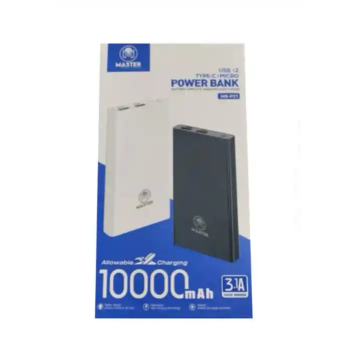 Power Banck 10000mah Ms-p21/5v/3.1a