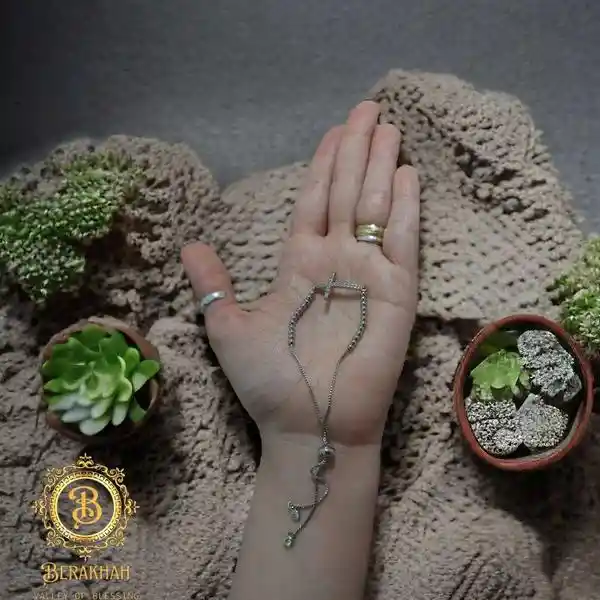 Pulsera Cruz De Salvación Radiante