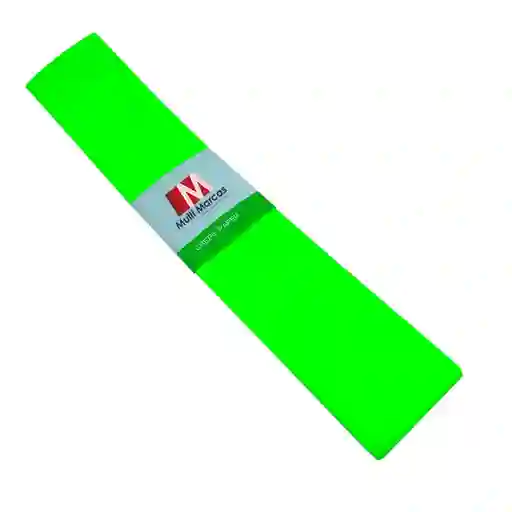 Papel Crepe, Pliego Color Verde Claro