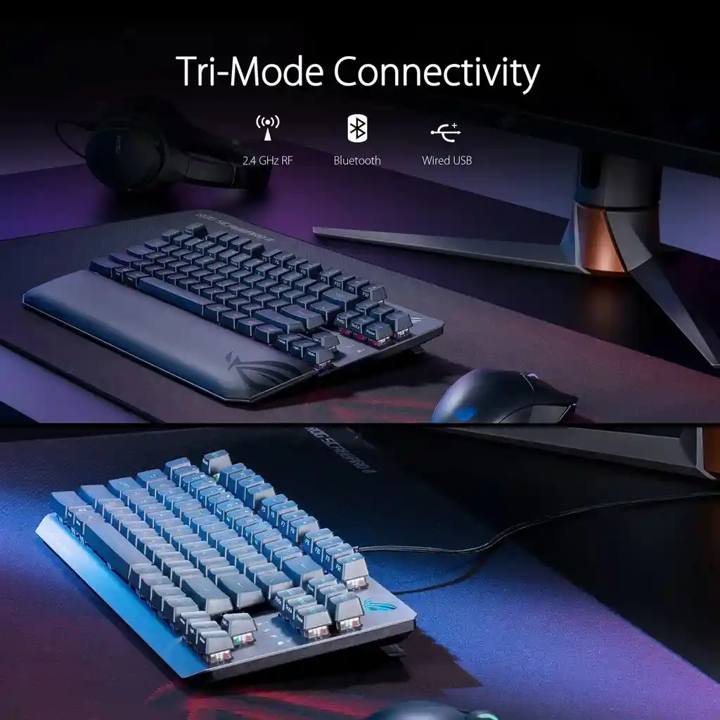 Teclado Para Juegos Asus Rog Strix Scope Rx Tkl Wireless