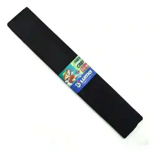 Papel Crepe, Pliego Color Negro