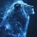 Cuadro Retablo 3 Piezas Leon Estrellas