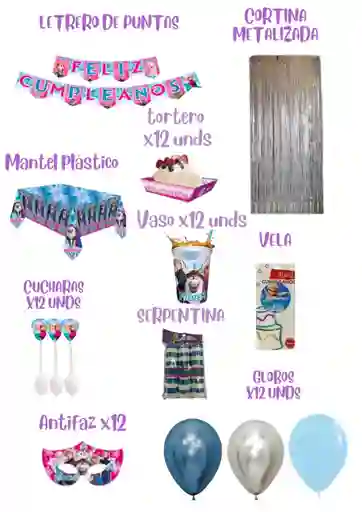 Kit De Fiesta Frozen