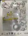 Kit De Globos En Arco Plateado Elegante – 72 Piezas