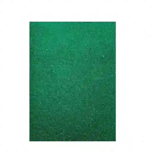 Foamy 1/8 Escarchado Color Verde
