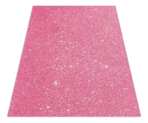 Foamy 1/8 Escarchado Color Rosado