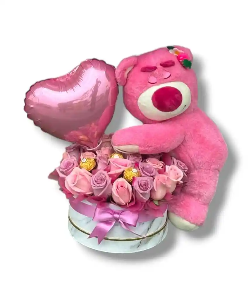 Arreglo Rosas Oso