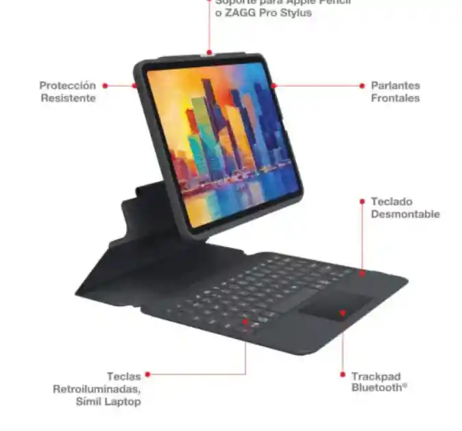 Zagg Pro Keys Para Ipad