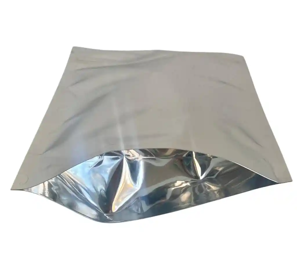 Bolsas Doypack 16x24 Cms Por 10 Unds Metalizada Con Cierre Hermético
