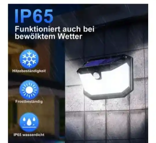 Lampara Solar Led Exterior Lampara Con Sensor Movimiento