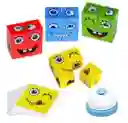 Juego Cubo Rubik Caritas Puzzle Juguete Para Didáctico