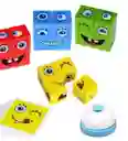 Juego Cubo Rubik Caritas Puzzle Juguete Para Didáctico