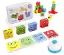 Juego Cubo Rubik Caritas Puzzle Juguete Para Didáctico